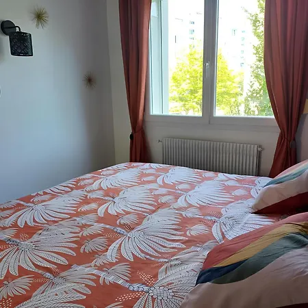 Proche Chu - 4 Couchages - Parking Gratuit - Local Velo 公寓 阿棉